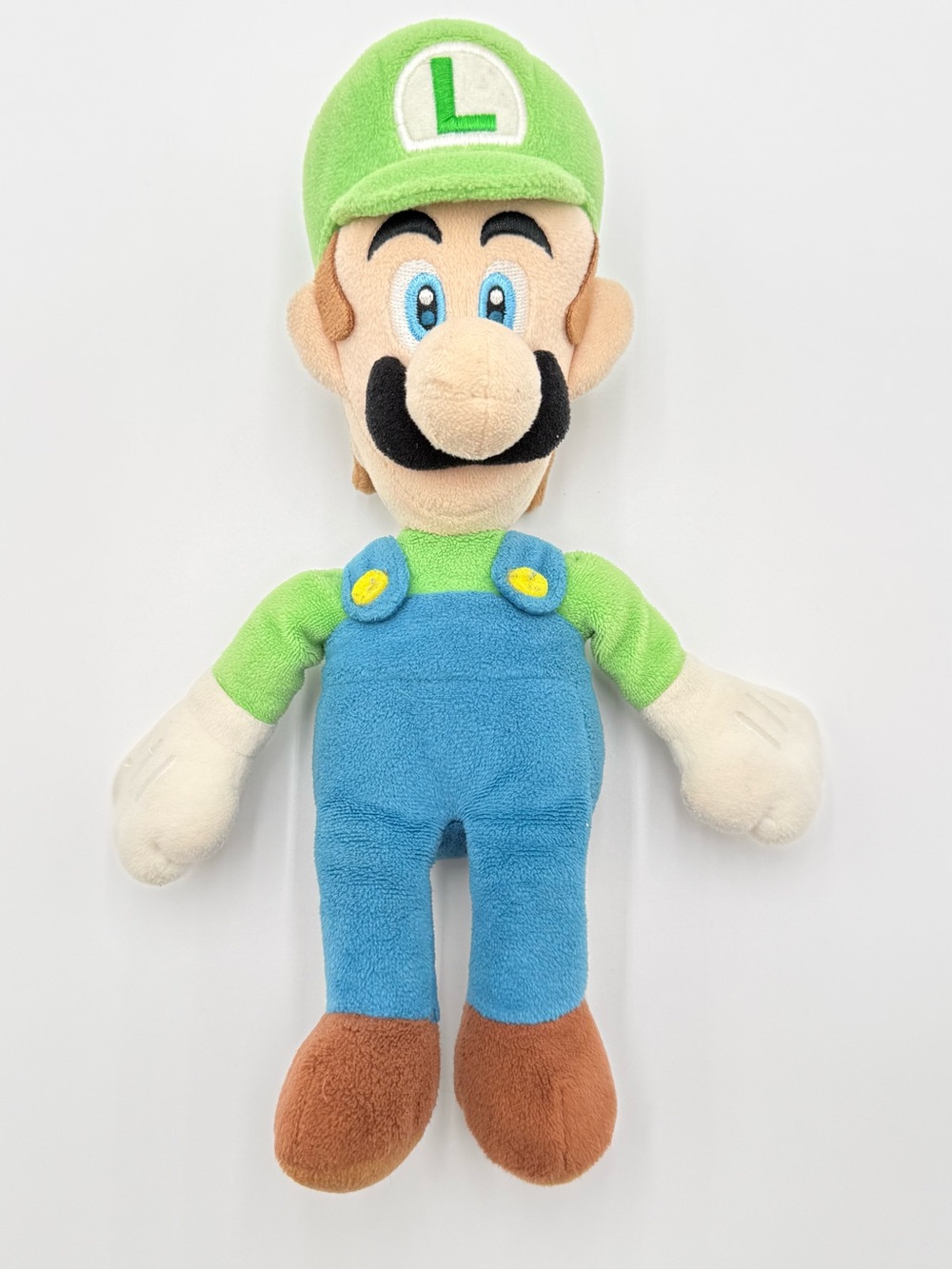 2017 Nintendo Super Mario Luigi Plush 10” Little Buddy Stuffed Character Toy